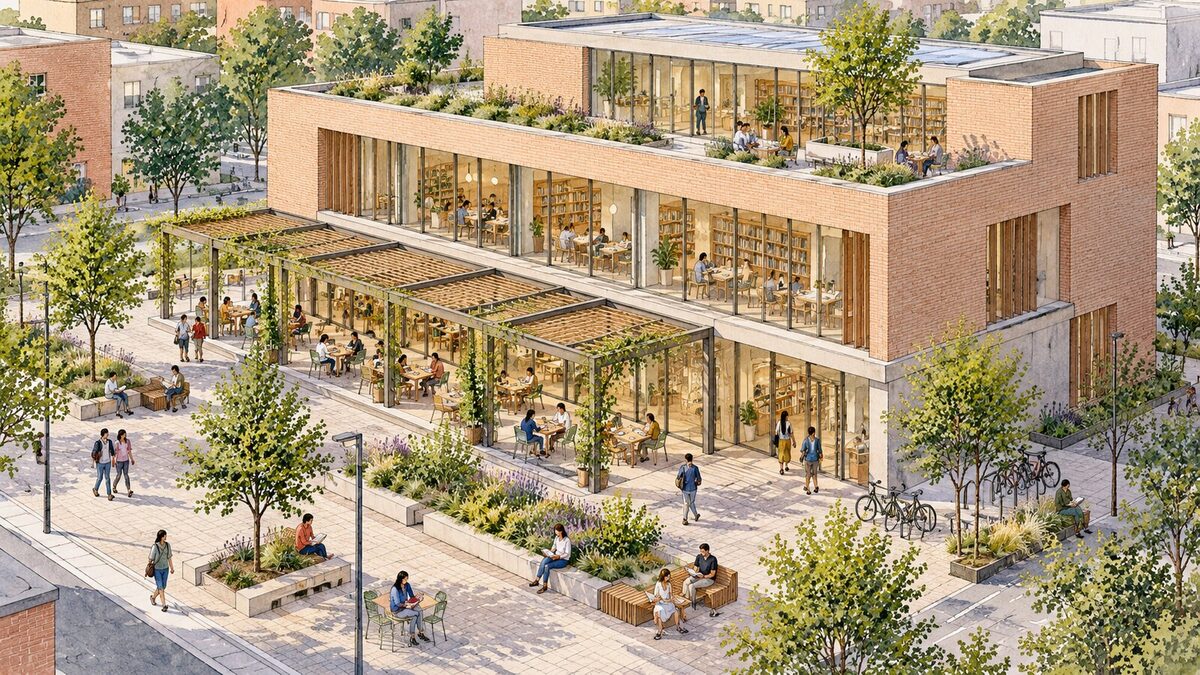 La biblioteca Rosa Chacel entra en la fase que define sus espacios interiores