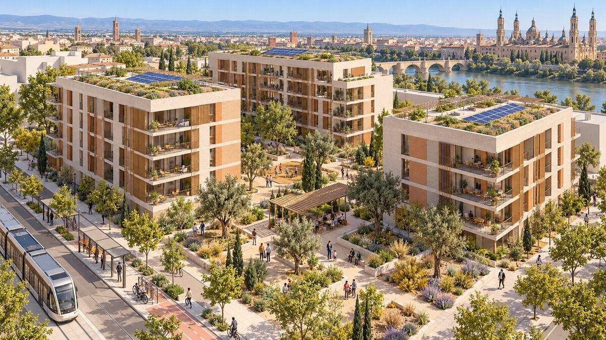 Zaragoza moviliza tres parcelas municipales para 249 viviendas protegidas