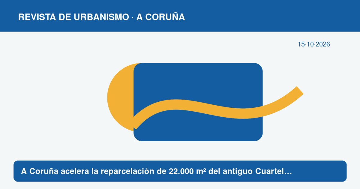 A Coruña acelera la reparcelación de 22.000 m² del antiguo Cuartel de Automóviles