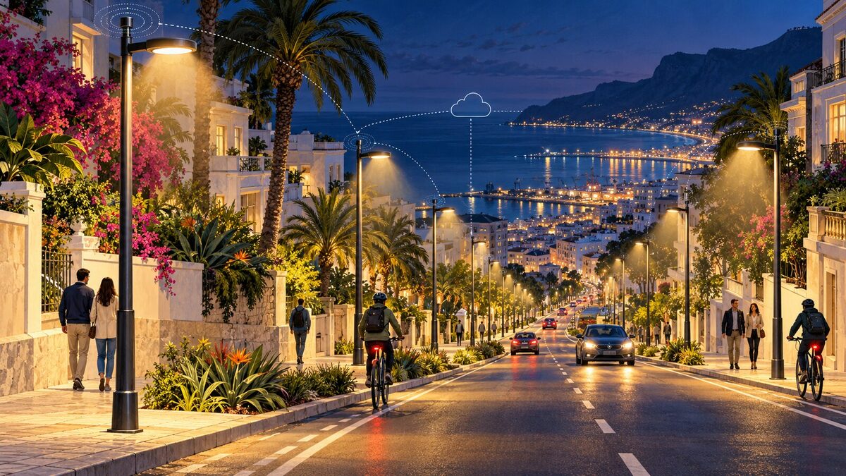 El Paseo de Chil reduce un 77,5 % su consumo de alumbrado con tecnología LED