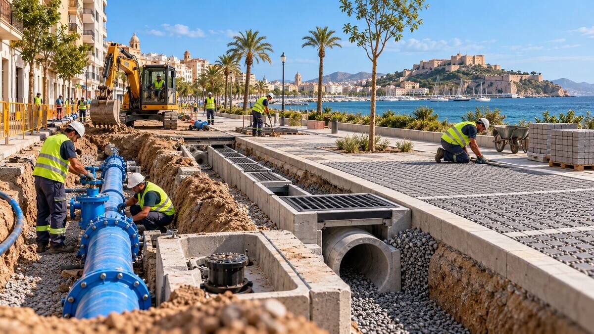 Cartagena invierte en agua, pluviales y seguridad vial dentro de un paquete de 16,2 millones
