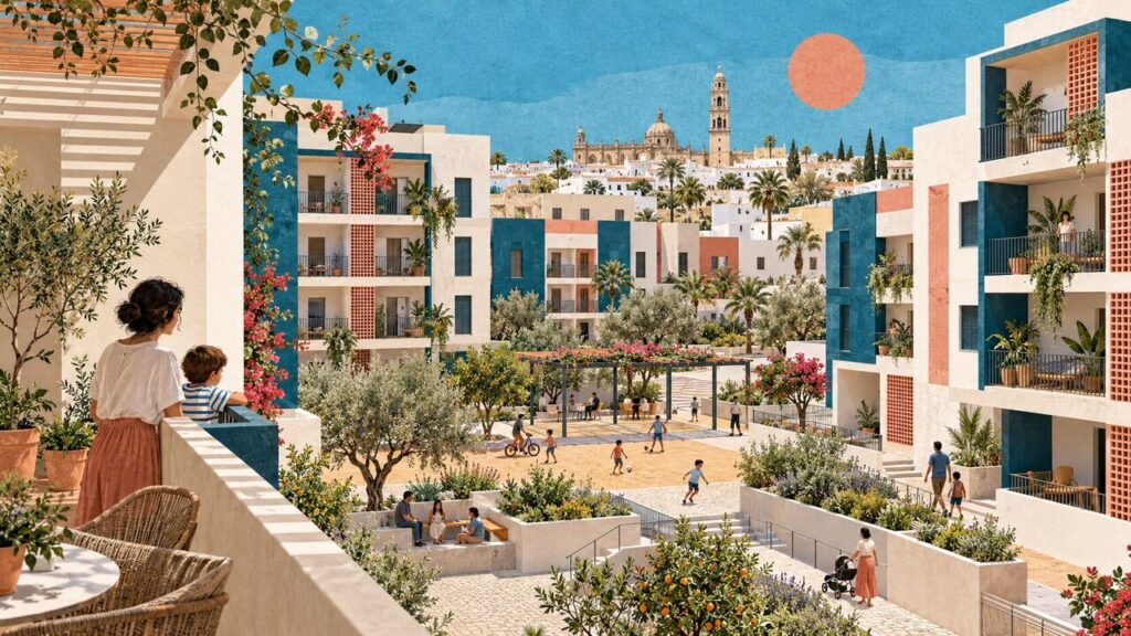 Jerez estudia ceder suelo finalista a la Diputación para promover vivienda protegida en venta