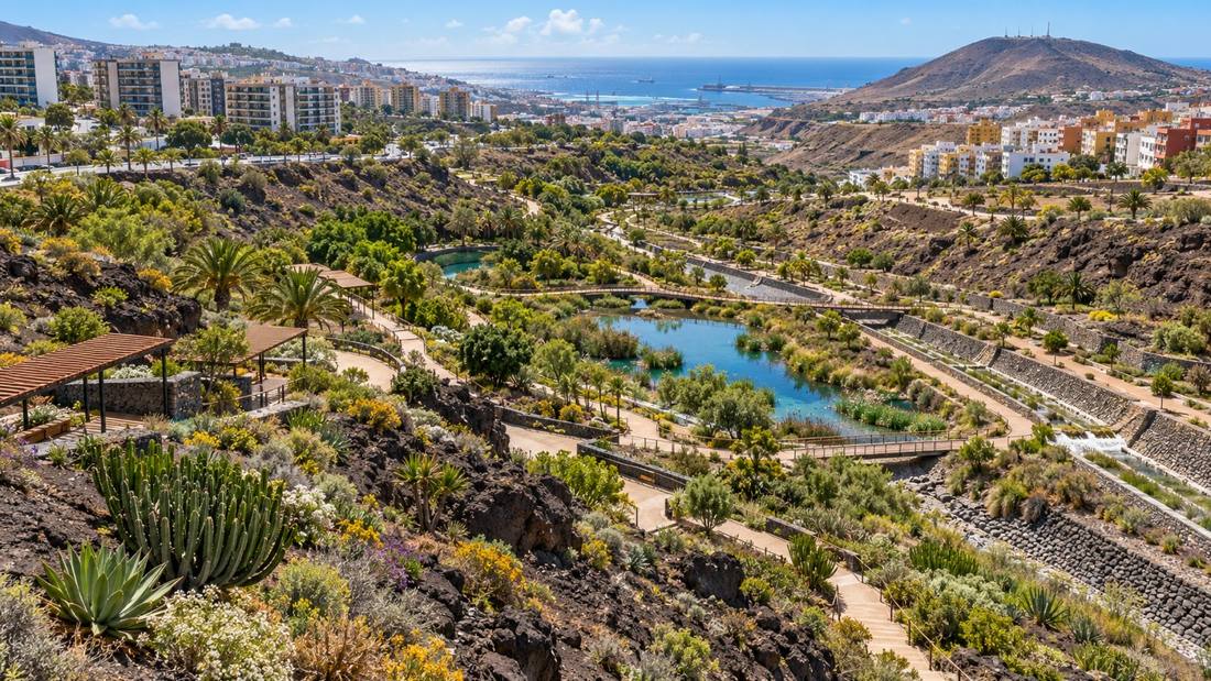Un corredor verde de 37.820 m² conectará Siete Palmas y Los Tarahales